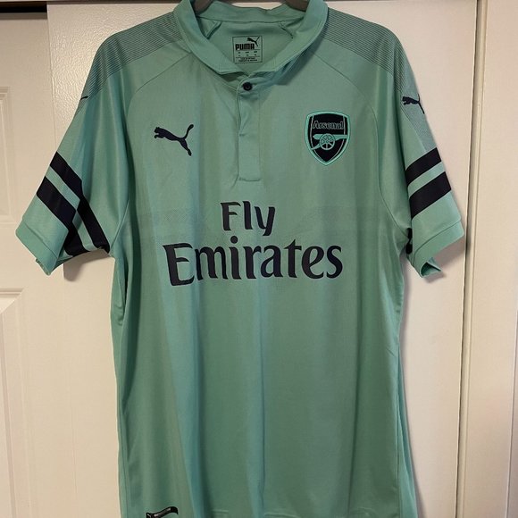 Puma Other - Puma Arsenal Third Jersey 2018/2019 Biscay Green/Peacoat